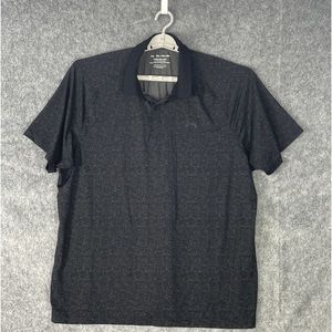 Under Armour Men’s Black Short Sleeves Polo Shirt Size XXL